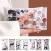 Cartoon Panda Cat Eyewear Protective Case Automatic Shutdown Coin Bag Portable Glasses Bag Unisex