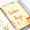 Classified Lables Refill Papers Planner Binder Dividers Index Divider Index Pagination A5 A6 A7