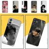 Чехол для телефона Cha E-EunWoo для Samsung S24, S21, S22, S23, S30, Ultra, S20, Plus, Fe, Lite, Note, 10, 9, 5G Черный Мягкий Чехол