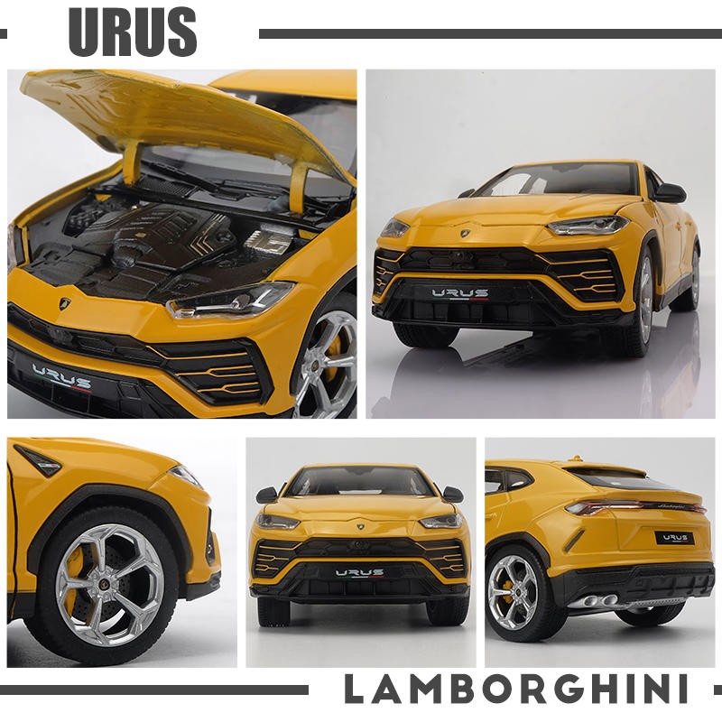 Welly 1/24 Lamborghini URUS Внедорожник Металлический Автомобиль Литье под Давлением и Игрушечные Транспортные Средства Модель Автомобиля Модель Автомобиля в Масштабе Миниатюрная для Детей