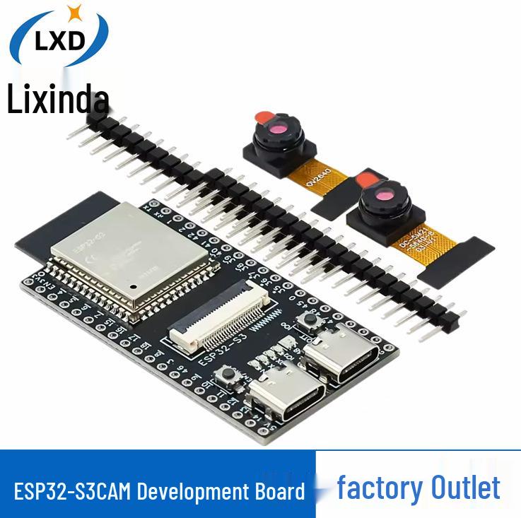 Отладочная плата ESP32-S3 N16R8 CAM с WiFi+Bluetooth и камерой OV3660/5640