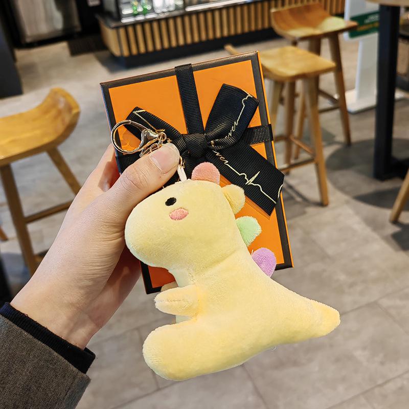 Плюшевый брелок Маленький Динозаврик - Милый кулон для сумок и рюкзаков