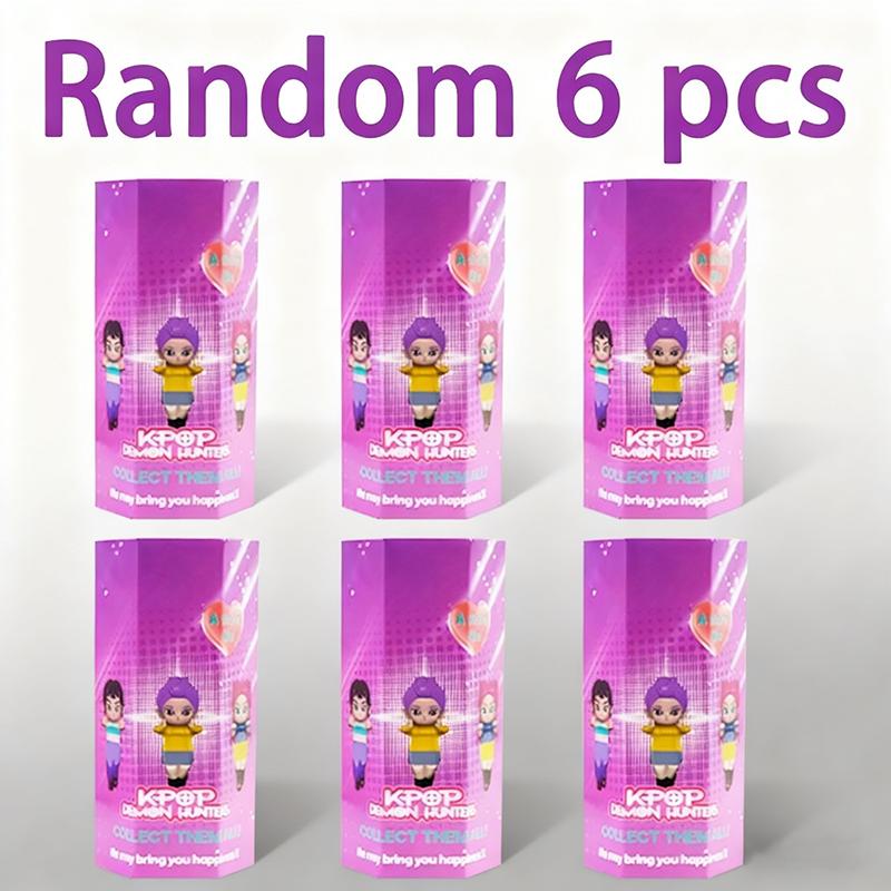 K-pop Demon Hunters Blind Box Devil Saja Collect Anime Figure Kid Party Cosplay Gaming Cartoon Huntrix Decorative Christmas Gift