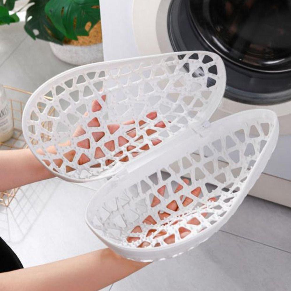 2Pcs Silicone Shoe Washing Machine Bag Reusable Shoe Protection Bag Shoe Cleaning Bag Washer