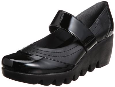 Сделано в Японии Красивые ножки Повседневные туфли-лодочки Толстая подошва IM39011 Черный [Первый контакт] Женские 24.5