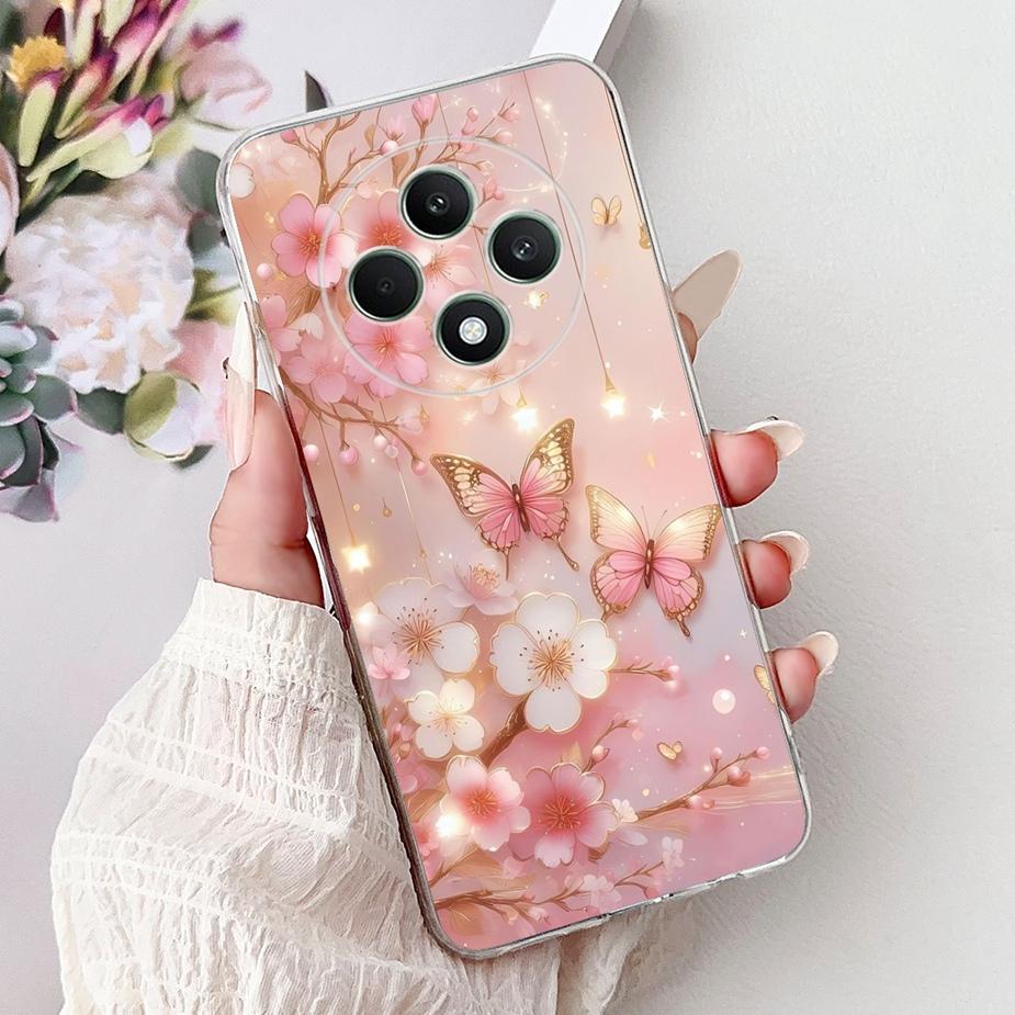 Чехол для Oppo Reno 12F 4G CPH2687 Милый Модный Расписной Чехол Мягкий Силиконовый Чехол для Телефона Для Oppo Reno12 F Reno 12 FS Reno12F Корпус