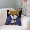 Anime MmOBPSYCHO Kawaii Throw Pillow Covers Pattern Cushion Cover Suitable For Sofa Bedroom Car Pillow Cover