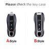 Для Porsche Panamera Cayenne 971 911 9YA Macan Boxster Бесключевой Защитный Чехол для Автомобильного Ключа Кожаная Накладка Оболочка Автоаксессуары