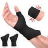 Напульсник для большого пальца с гелевой подушечкой – Дышащий компрессионный рукав для артрита, тендинита и облегчения боли (1 пара)