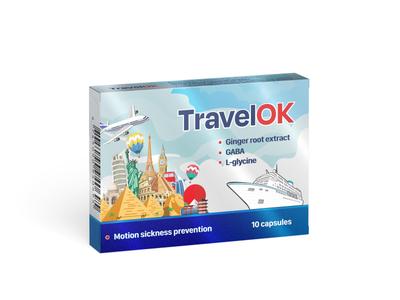 Имбирные дорожные капсулы TravelOK N10