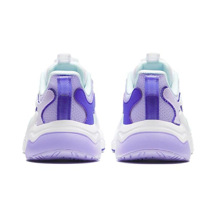 Anta Kids Cloud Escape Casual Lightweight Breathable Non-Slip Shoes Kids Sneaker Light-Purple 322348802-1