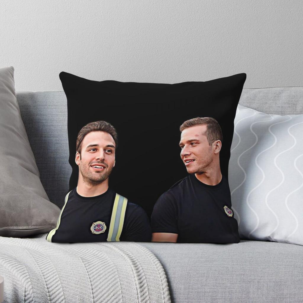 Evan Buckley Eddie Diaz Square Pillowcase Polyester Linen Velvet Pattern Decorative Throw Pillow Case Bed Cover Wholesale