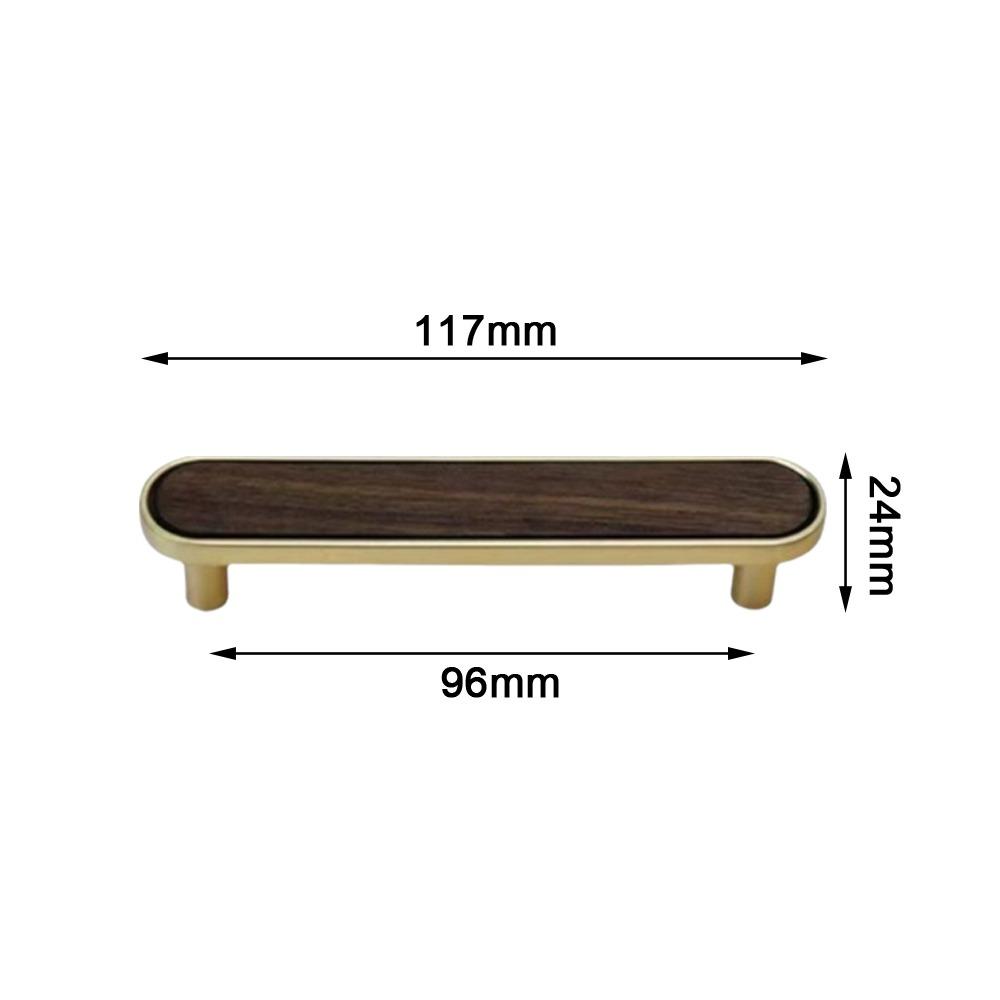 Zinc Alloy Cabinet Handle Pink Black Door Handle Simple Drawer Pull Dressing Table