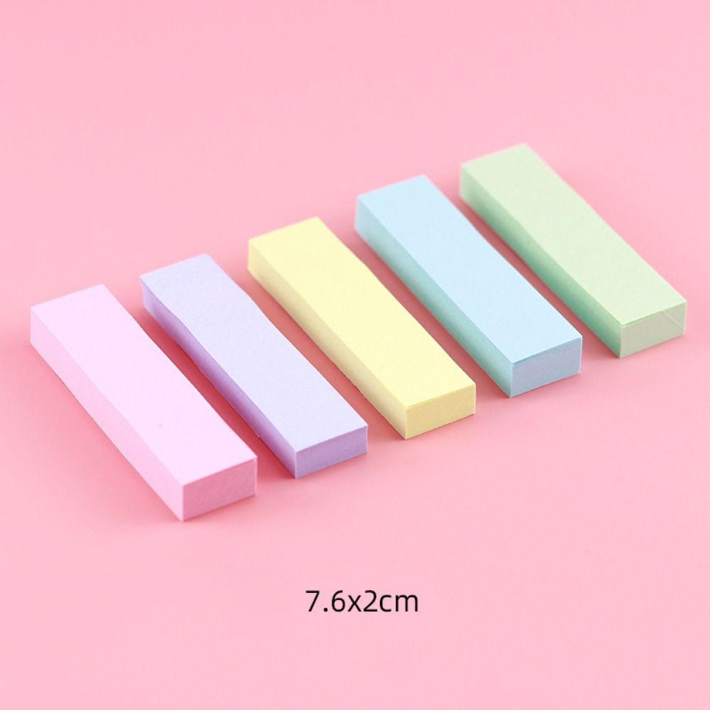 100 Sheets Paper Scrapes Stickers Colored Colorful Notepad Writing Pads Sticky Notes Office