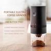 Coffee Grinder Electric USB Charging Portable Coffee Matching Utensils Gear Adjustment Wireless Small Automatic Grinder