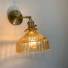 Retro Brass Glass Chandelier, Homestay Bar, Restaurant, Bedside Light, Creative And Personalized Coffee Shop, Living Room Lighting Fixtures