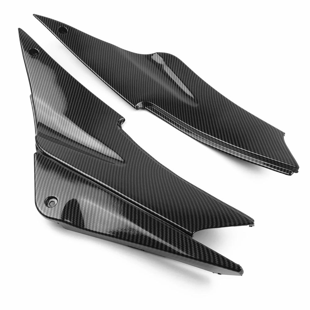 Мотоцикл 1 пара боковая крышка бака панель обтекатель для Kawasaki Ninja ZX6R ZX636 ZX6 2005 2006 карбон