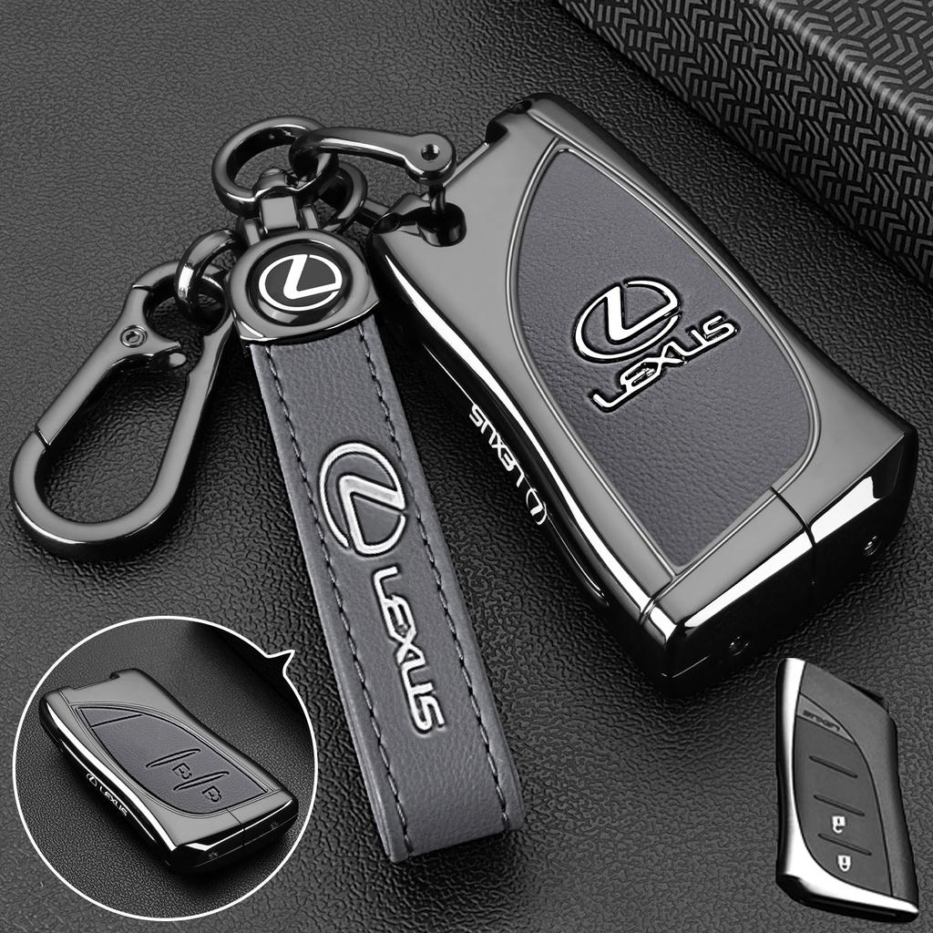 Leather Car Key Case Cover Shell For Lexus NX ES UX US RC LX GX IS GS RX 200 250h 350 LS 450h 460h 260h UX200 ES350 AccessoriesKP2