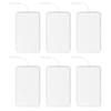 6pcs Reusable Tens Pads Non Irritating Replacement Electrode Patches for Electrotherapy