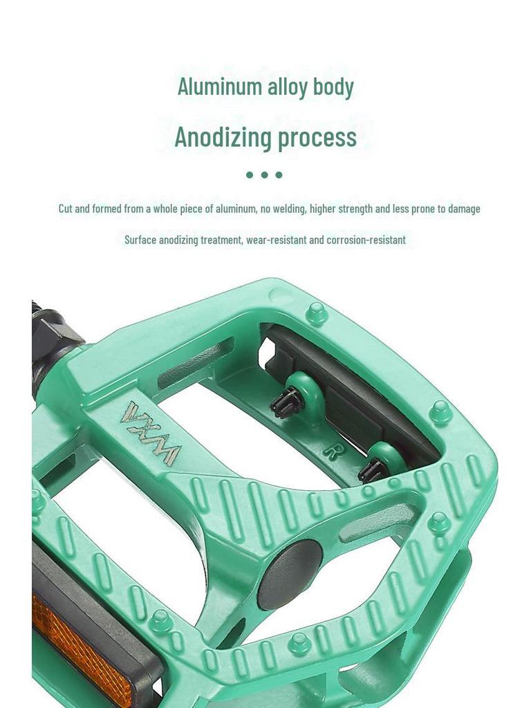 Универсальная педаль из алюминиевого сплава с шарикоподшипниками для горных и шоссейных велосипедов