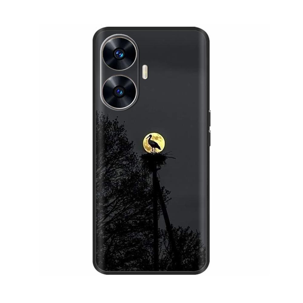 Ударопрочный Чехол Для Realme C55 Чехол Животные Расписанный Мягкий Силикон ТПУ Чехол для Телефона Для Realme Narzo N55 Чехол C 55 RMX3710