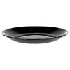 6x Small Dessert Plate for Cake Dessert Black Plate Set
