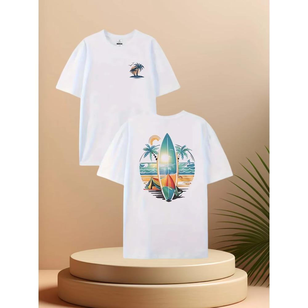 Мужская летняя модная повседневная футболка с коротким рукавом, из 100% хлопка, свободного кроя, однотонная, различных цветов на выбор, спортивная, с круглым вырезом