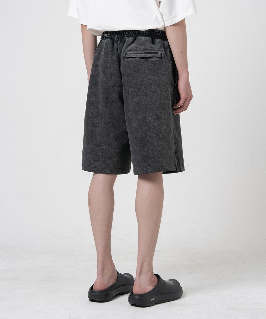 JUAN HOMME Track Sweat Half Pants (Black)