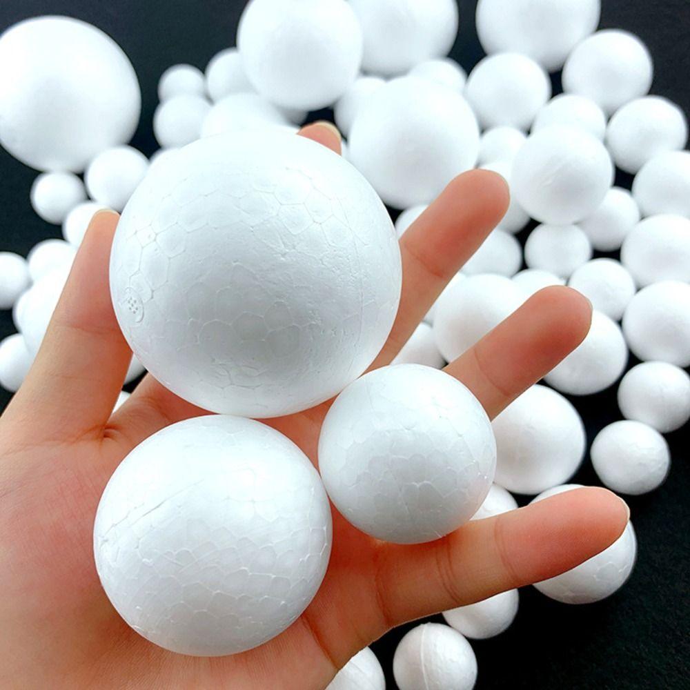 Polystyrene Foam Balls Mini Christmas Ornaments Crafts Christmas Balls Wedding
