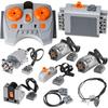 Набор Technic M/L Мотор Высокотехнологичные Кубики с Инфракрасным Пультом Управления + Детали для Расширения Батарейного Отсека MOC PF Кирпичики DIY Игрушки