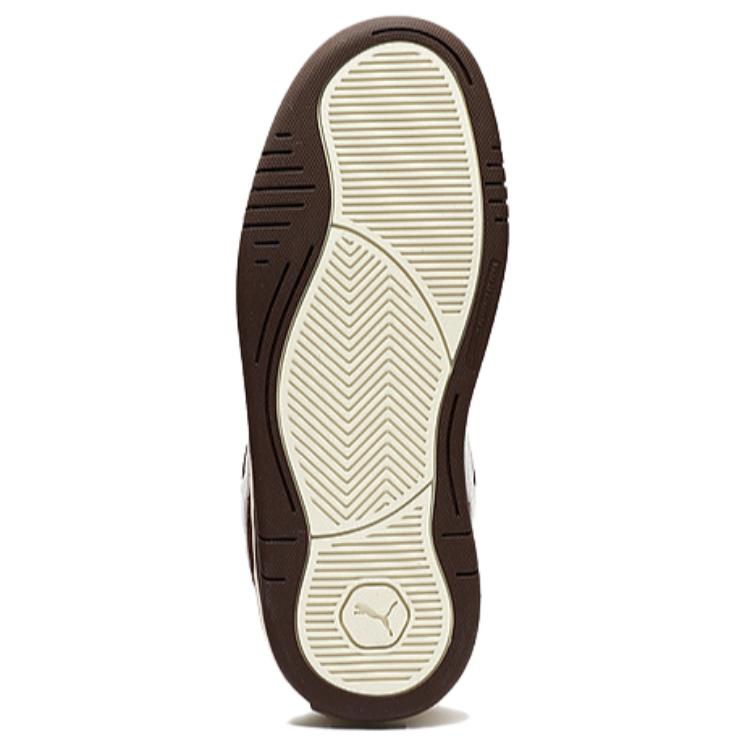 Puma 180 Winterized Comfortable Minimalist Low-Top Sneakers Unisex Sneakers Brown 401445-02