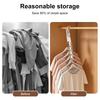5 шт. складных вешалок для одежды Высокая прочность Сильная несущая способность Нелегко деформируется Портативный