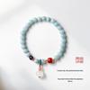 Amethyst & White Crystal Beaded Bracelet for Girls - Sweet Summer Fairy Jewelry