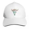 Cow skull with sunglasses at the beach Baseball Cap birthday Golf Hat Unisex Bobble Hat Dropshipping Caps Women Unisexs