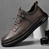 Men's Leather Casual Sneakers