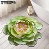 3D Floral Floor Mats Bathroom Non Slip Floor Mats Living Room and Bedroom Dirt Resistant Carpets