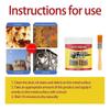 Jayusing Eco-Friendly Anti-Rust Red Paint & Metal Primer - Rust Remover for Iron Doors & Railings, Easy Application, Low Odor, 100g
