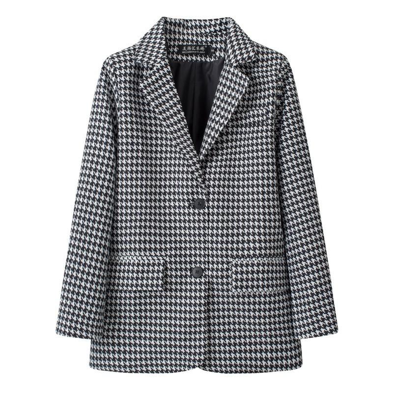 Womens 2026 Blazer Solid Color Long Sleeve Single Breasted Lapel Casual Workwear Jacket