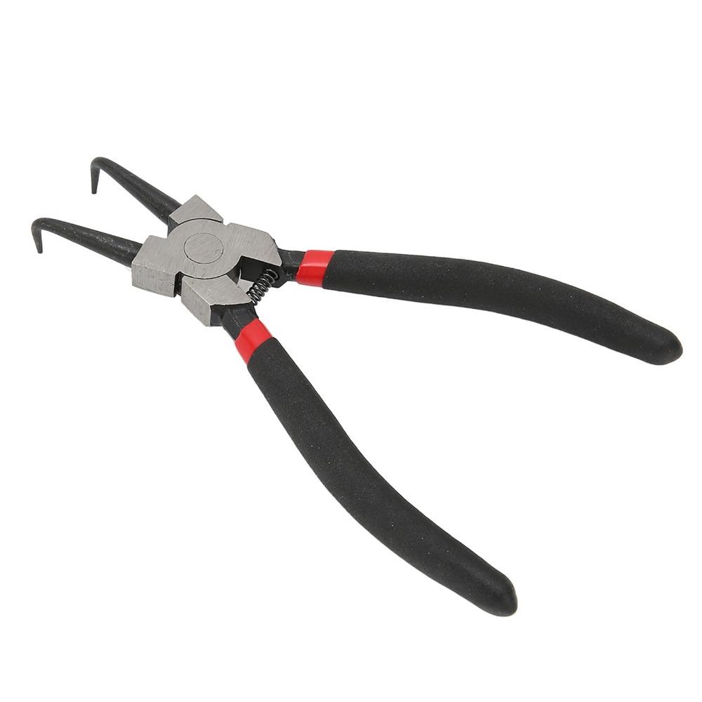Carbon Steel Retaining Ring Pliers Immersion Handle Circlip Pliers Convenient Angled Pliers DIY