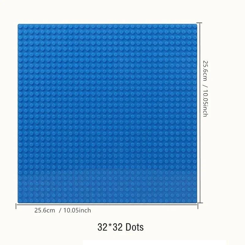 32x32 32x16 Классические Базовые Пластины Пластиковые Кирпичи Основы MOC DIY Город Строительные Блоки Фигурки Строительные Игрушки