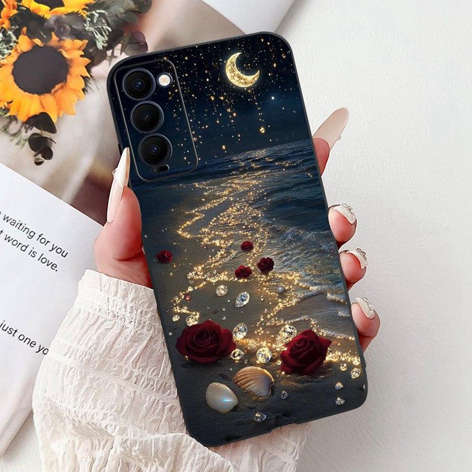 Fashion Painting Case For Tecno Camon 18 18i 18T 18 Premier Soft Silicone TPU Phone Cases For Camon18 18 P 18T Covers Bumpers