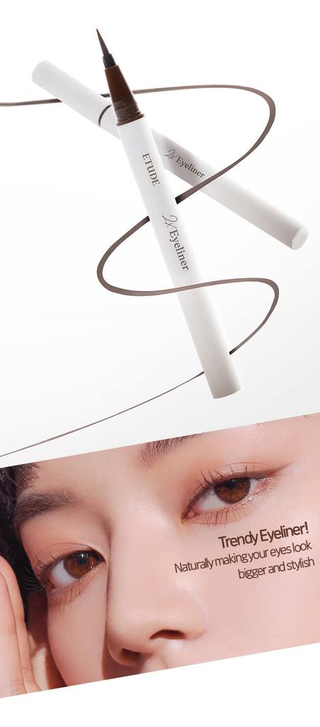 ETUDE [Etude Official] Подводка для контуринга Мягкий глубокий коричневыйПодводка для глазДвойная подводкаПодводка для мешков под глазамиТрудно удалитьМакияж тенями