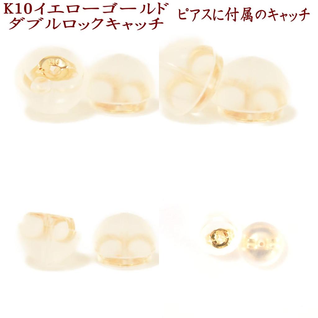 K18 Natural Garnet Earrings [Sold As a Pair for Both Ears] Garnet Earrings Yellow Gold Earrings K18 K18 K18YG K18yg 18k Yokomountain