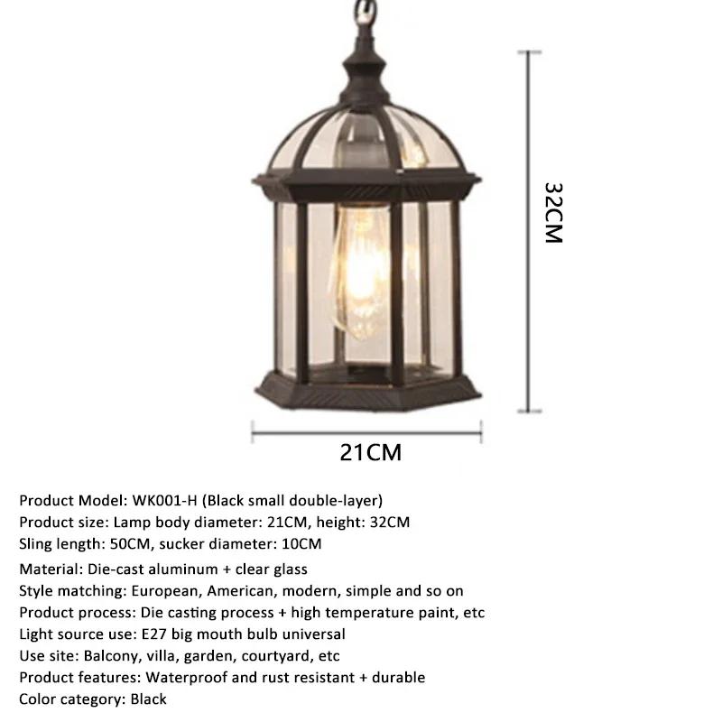 Подвесной светильник для бара, индустриальный ретро-подвесной светильник из железа для столовой, ресторана, кухни, подвесной светильник в стиле лофт, винтажный, простой, для спальни