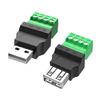 USB 2.0 Переходник-адаптер с 4-контактного разъема для эффективной зарядки устройств и подключения кабеля для синхронизации данных
