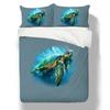 Turtle Bedding Set Quilt Cover Pillowcase Down Quilt Cover Household Bedding King-size Bed Full Size Bedding Decoration