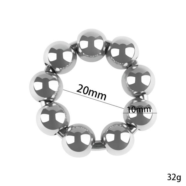 Нержавеющая сталь маленький большой металлический замок для пениса набор колец для задержки эякуляции шарик для эрекции кольцо для члена раб мужской секс-игрушка для мужчин