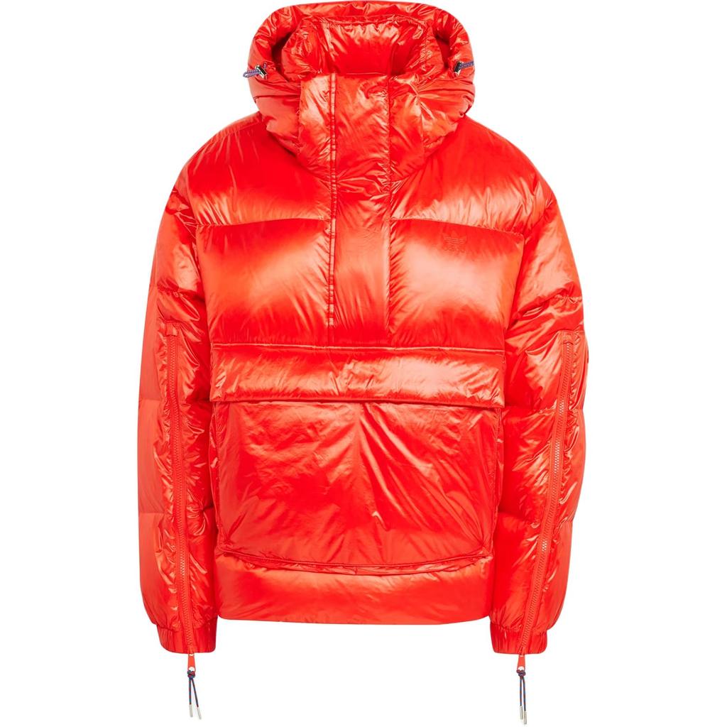 Adidas Originals Puffed Throw-Over Hooded Jacket Women Outerwear Bright-Red IR7114