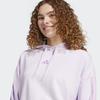 AdidaS Women S Daily Spring Fall Hooded Crop T ShirT iS6995 eSSenTial 3 STripe French Te...