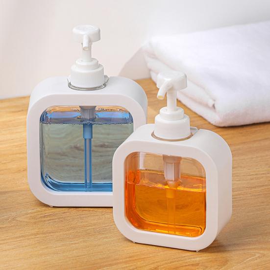 300/500 мл Диспенсер для жидкого мыла Шампунь Гель для душа Мыло для рук Контейнер для геля для душа Средство для умывания для лица Ванная комната Многоразовая пустая бутылка с помпой